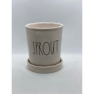 Rae Dunn SPROUT Ceramic Planter